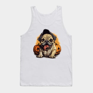 Halloween Bulldog #3 Tank Top